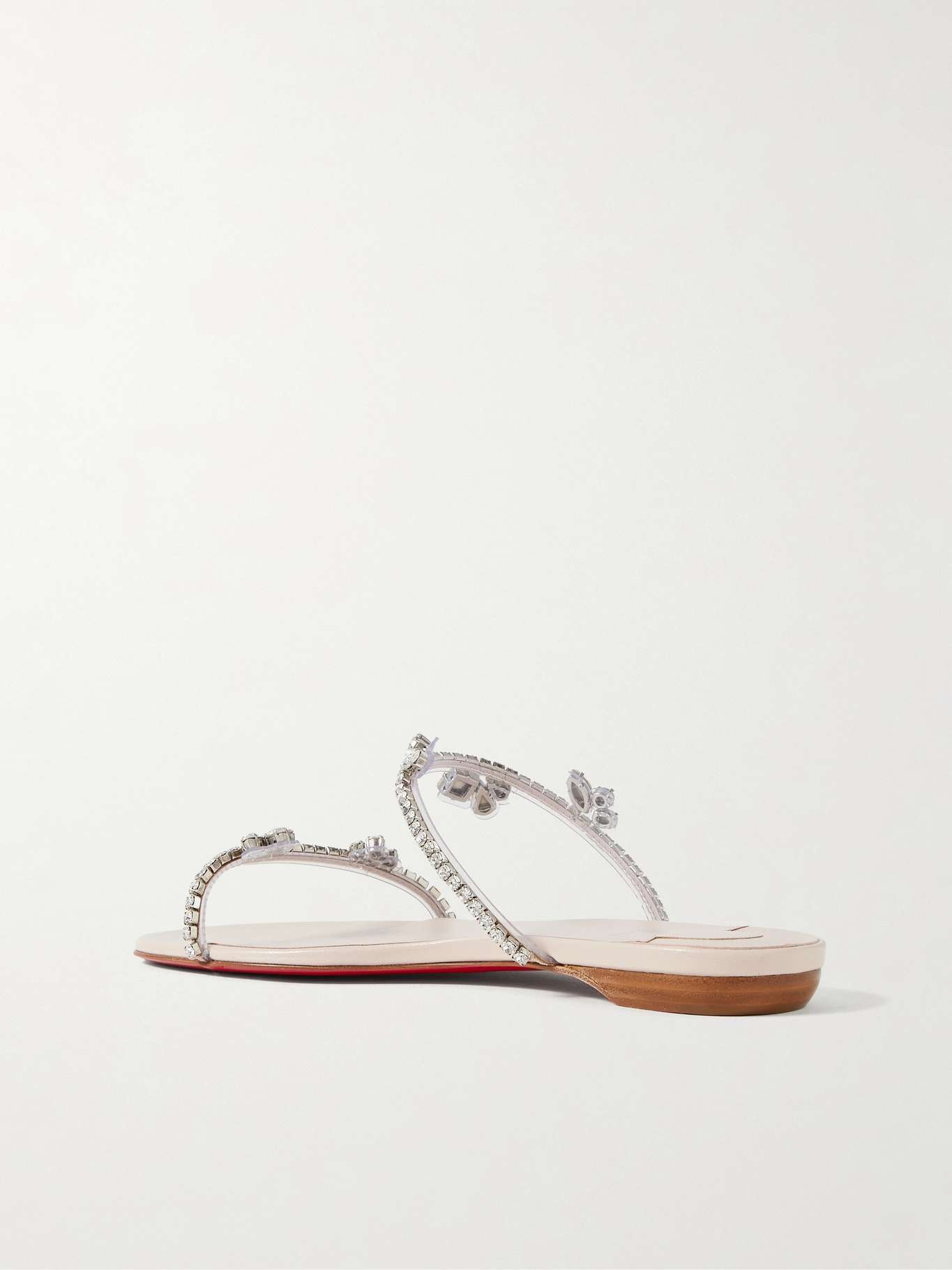 Just Queenie crystal-embellished PVC sandals - 3