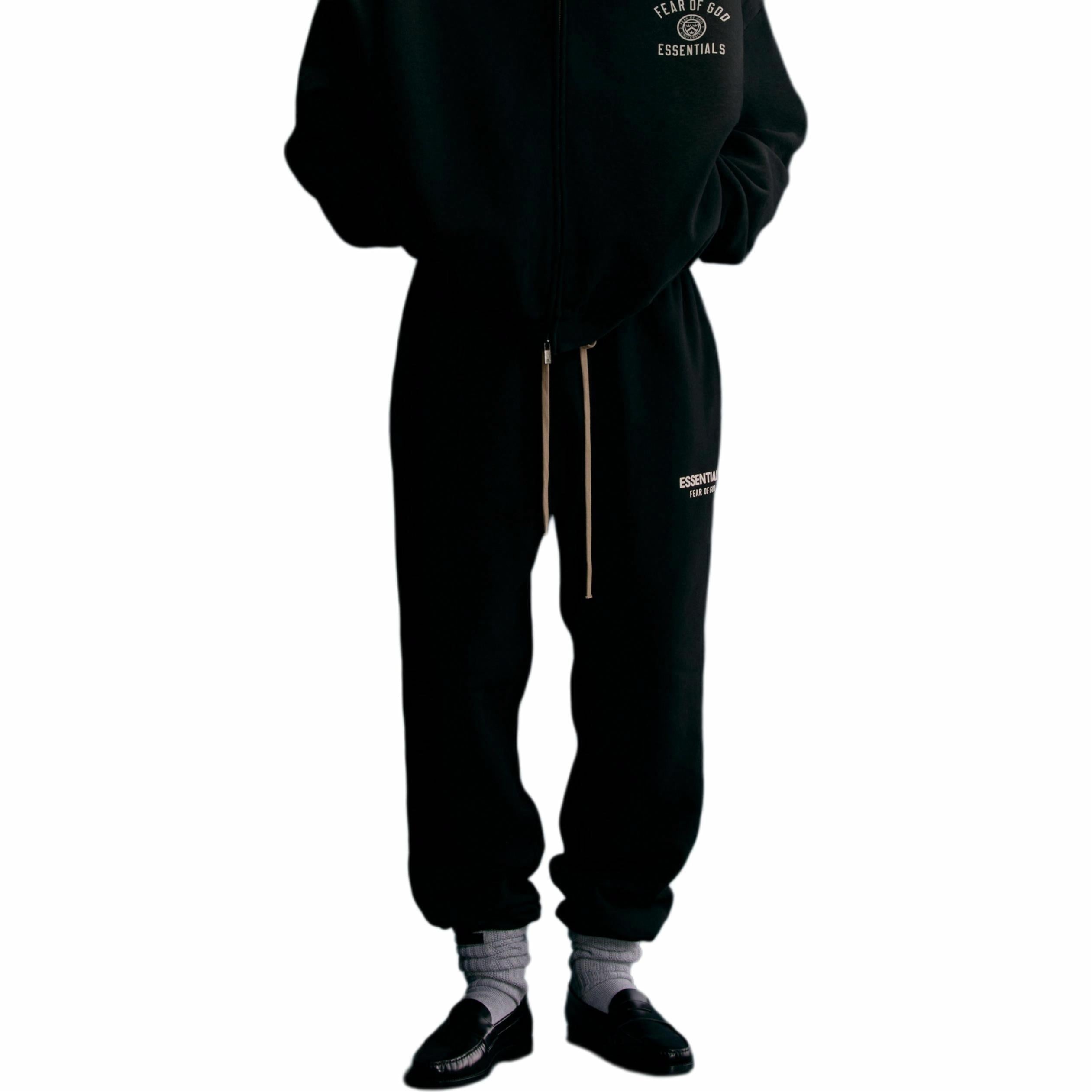 Fear of God Essentials Fleece Sweatpant 'Black' 130HO242020F - 3