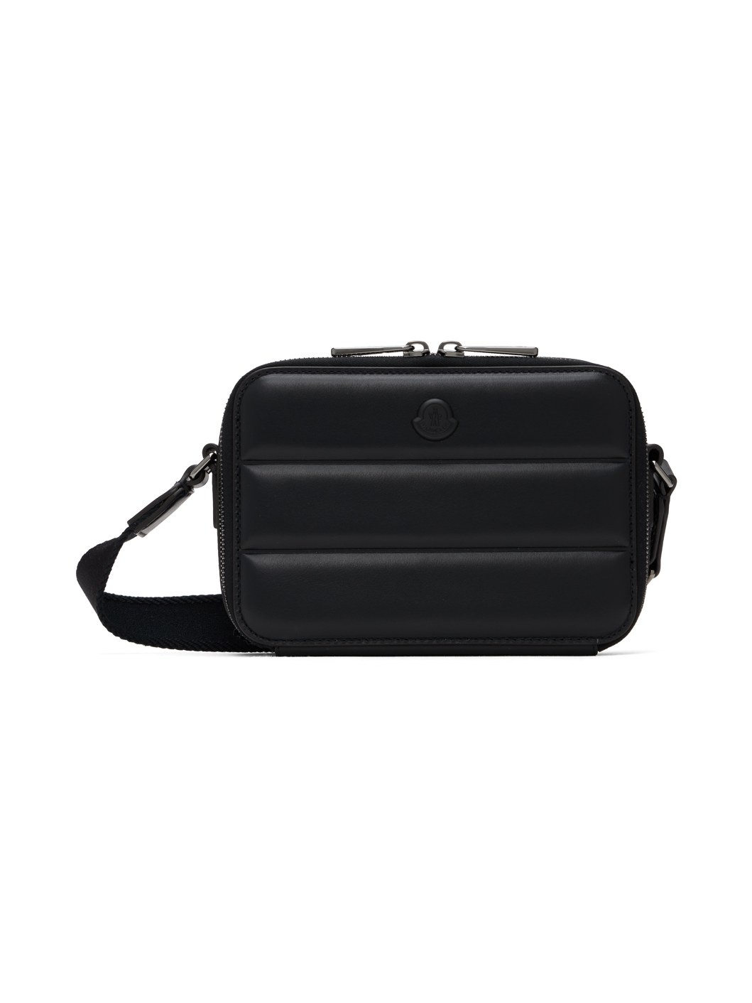 Black Horizontal Crossbody Bag - 1