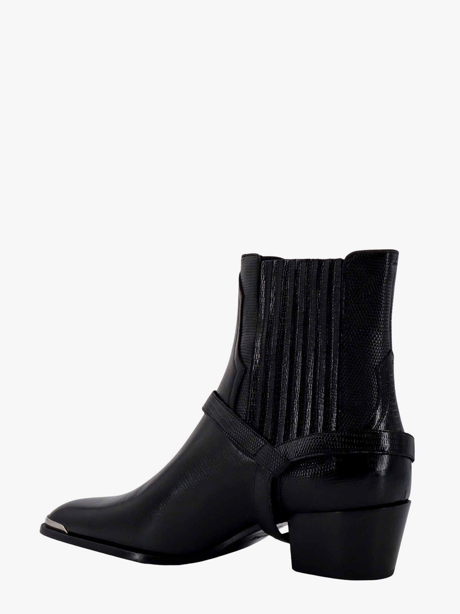CELINE Celine Man Isaac Man Black Boots | luosophy | REVERSIBLE
