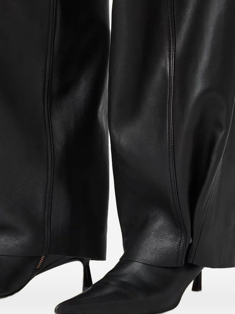 Jett panelled leather trousers 5