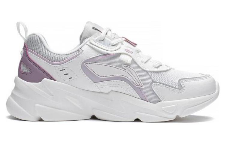 (WMNS) Li-Ning Yunhai 'White Grey Purple' AGCT154-1 - 2