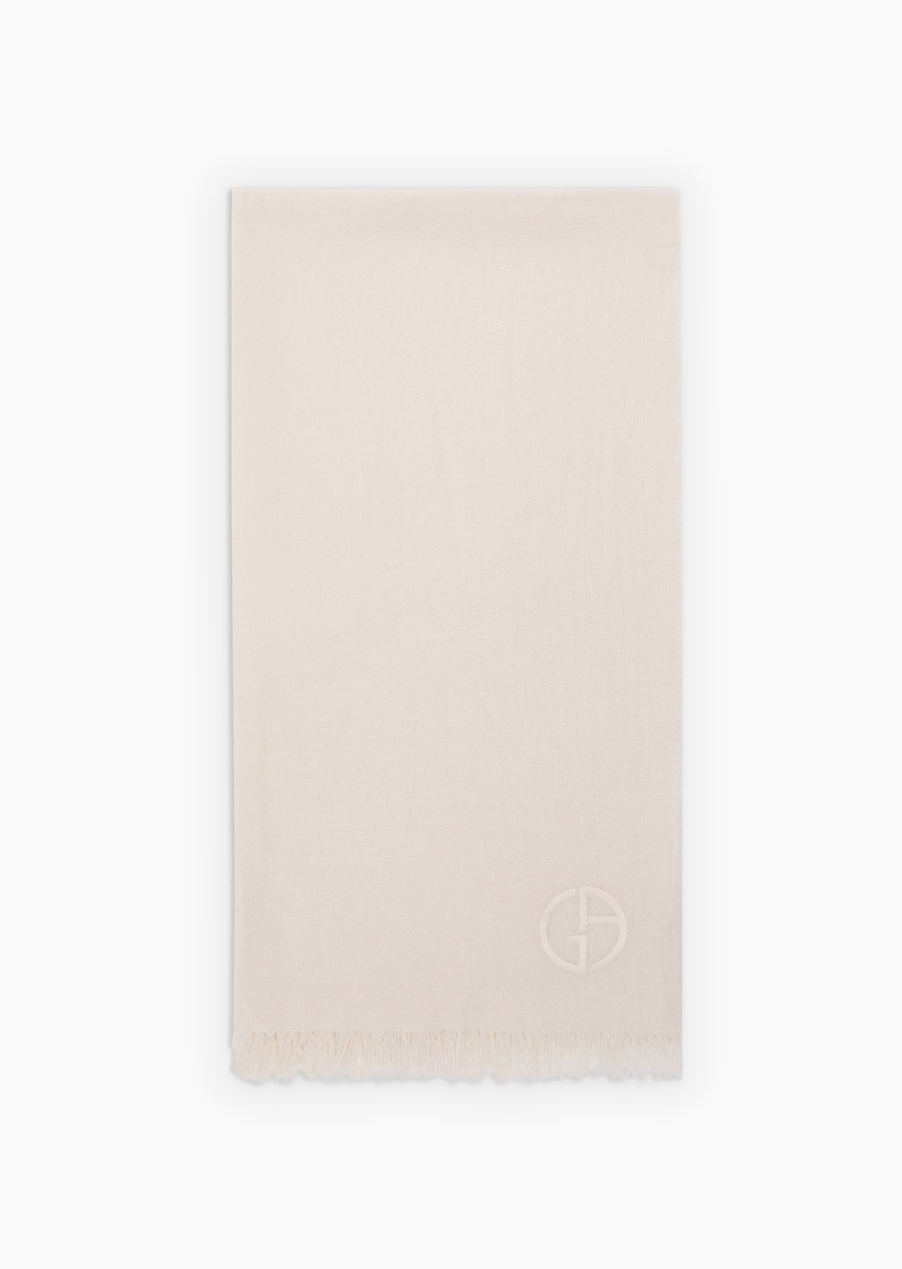 Wool, silk and cashmere foulard - 1