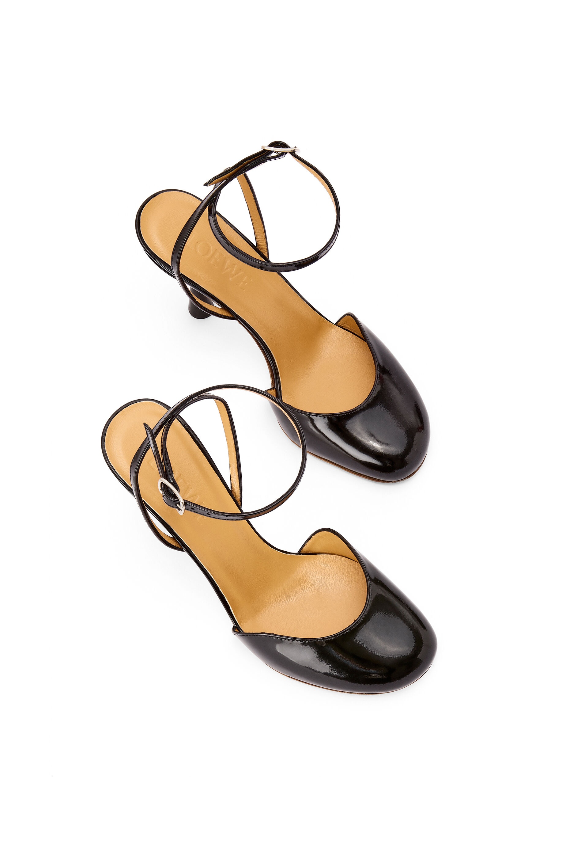 Ankle strap pump in calfskin - 3