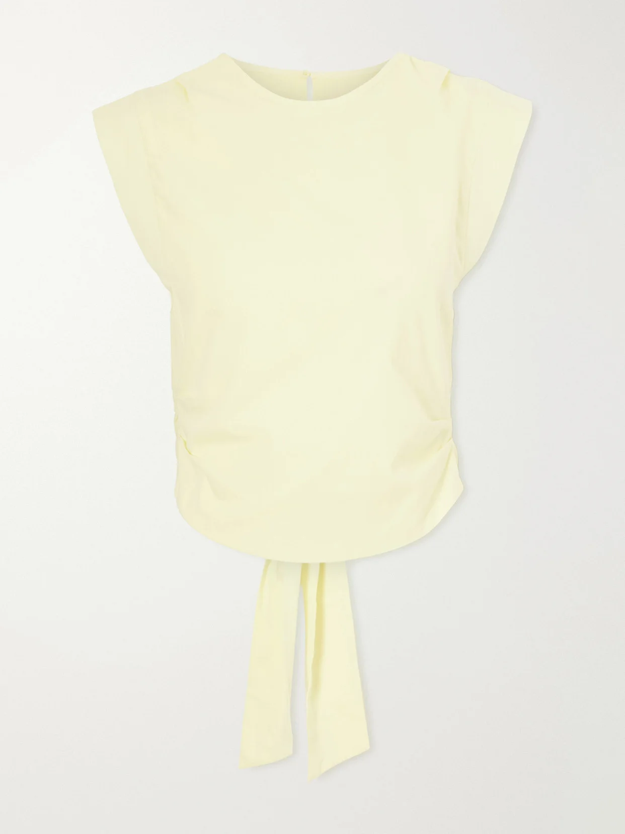 Rochelle Cropped Cotton Tank - 1