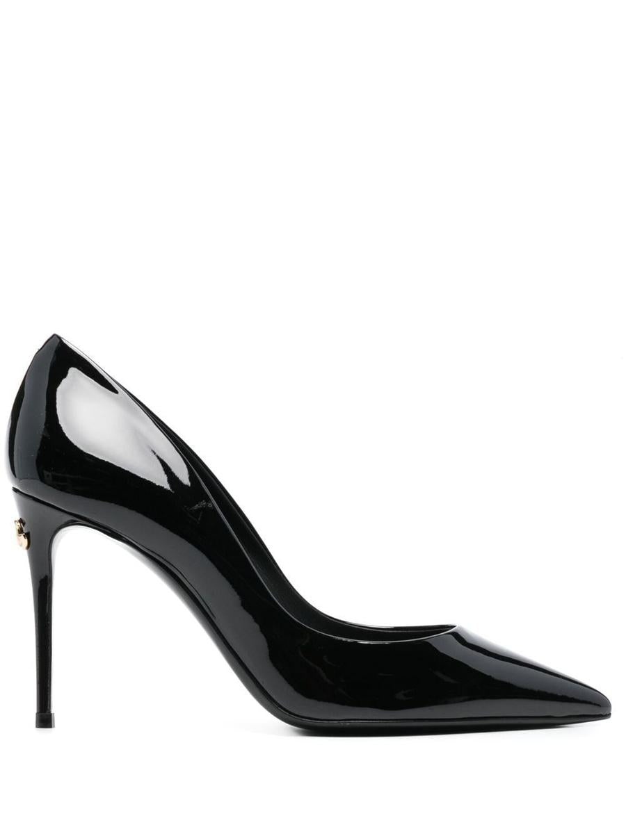 DOLCE & GABBANA PATENT LEATHER PUMPS SHOES - 1