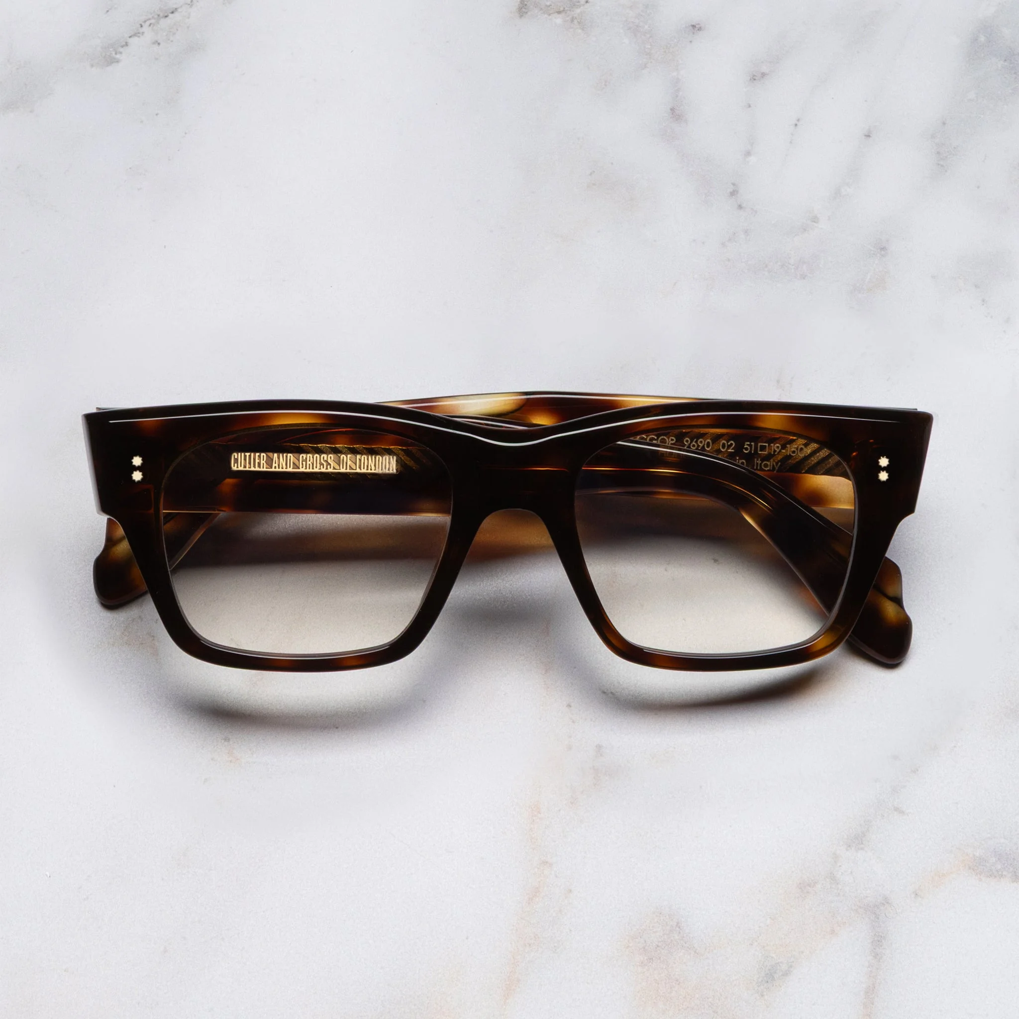 9690 SQUARE OPTICAL GLASSES - 1