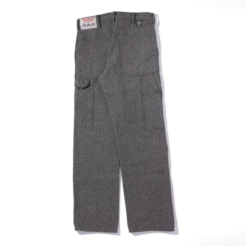 SUGAR CANE Sugar Cane Fiction Romance 16.7 oz Indigo Tweed Work Pants outlook