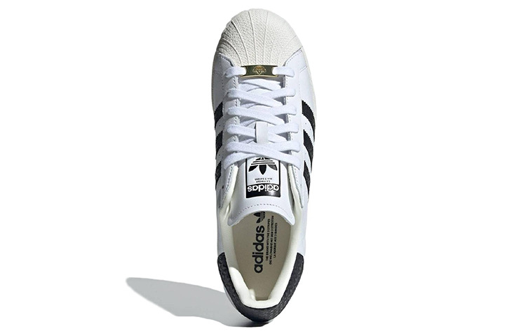 adidas Original Superstar Ftwr 'White core Black gold Metallic' IF3637 - 4