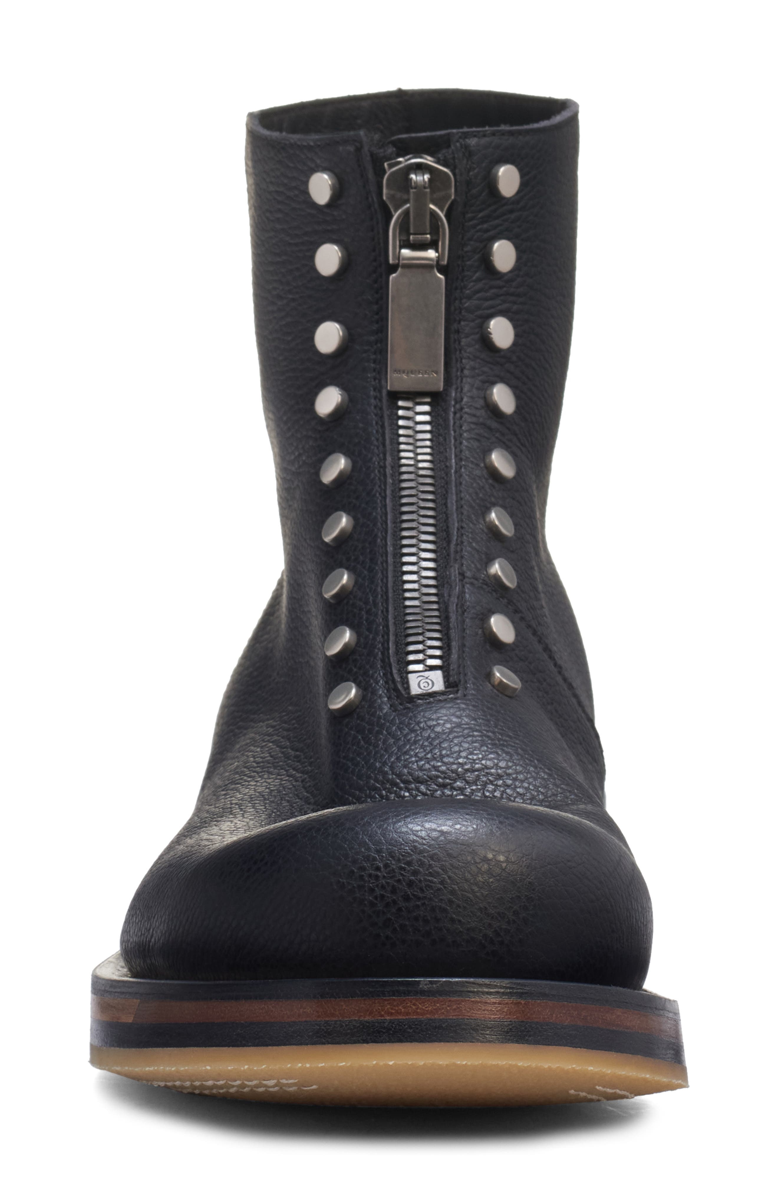 McQueen The Maker Boot in Black/Silver at Nordstrom - 4
