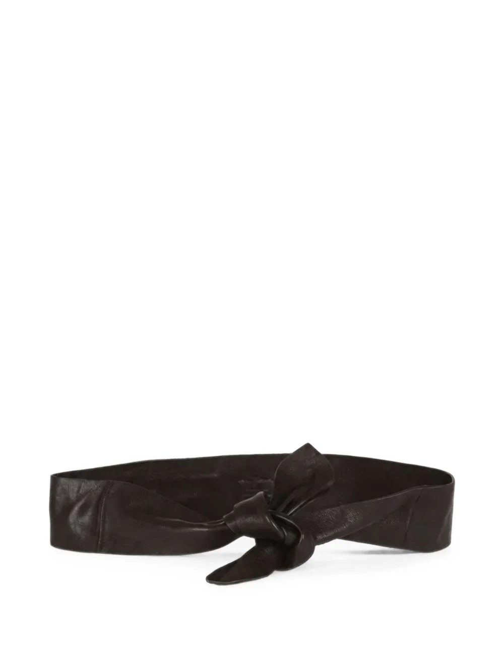 Jin 4 tie-fastening leather belt - 1