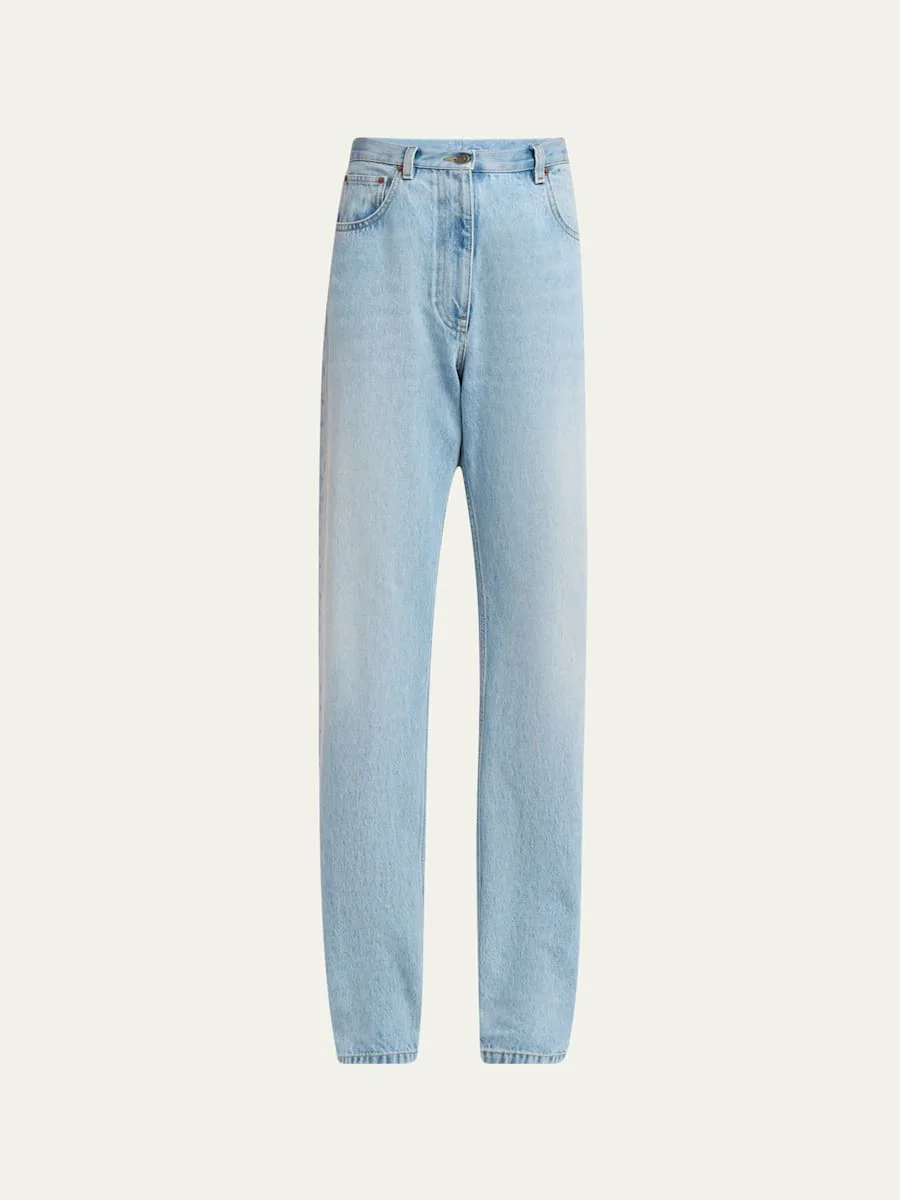 Tasche Straight-Leg Jeans - 1