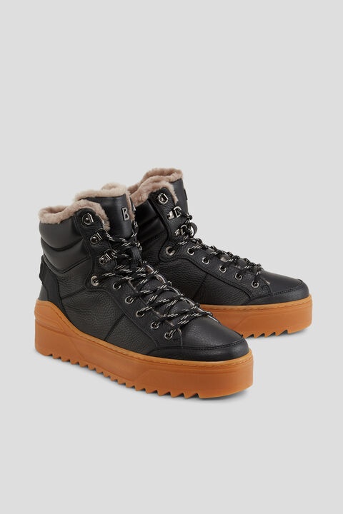 Bucharest high-top sneakers in Black - 3