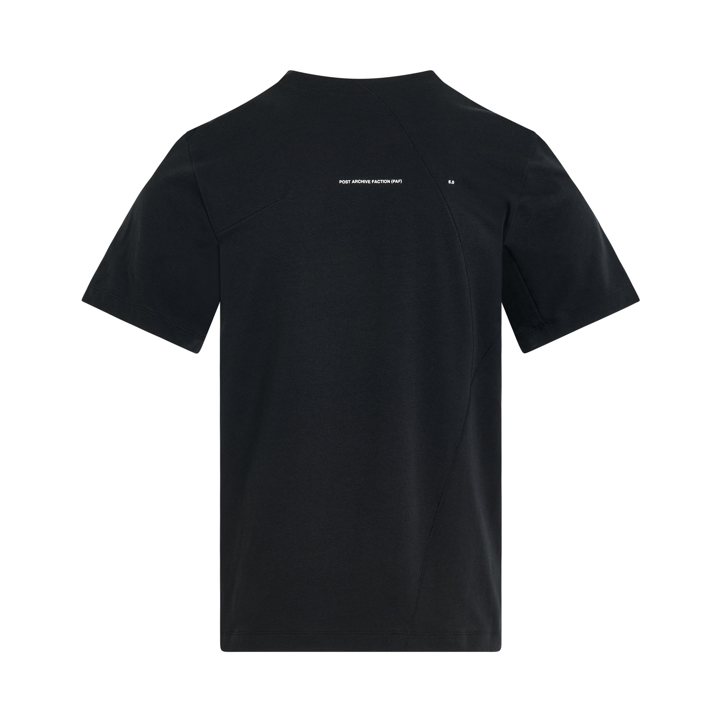 6.0 T-Shirt (Right) in Black - 4