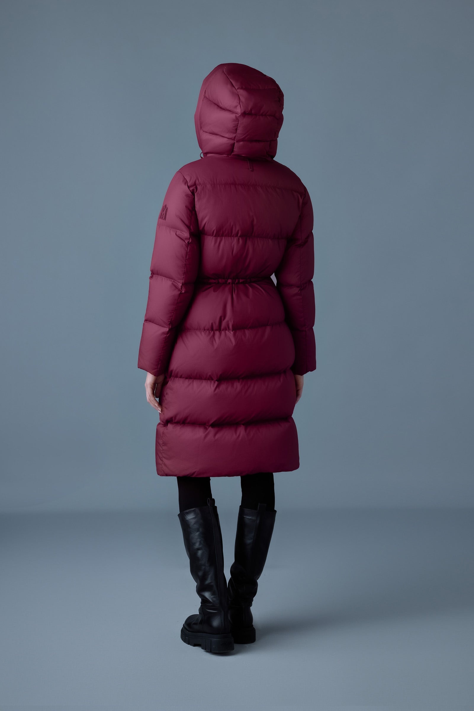 ISHANI-SW Softwash long down coat with hood - 4