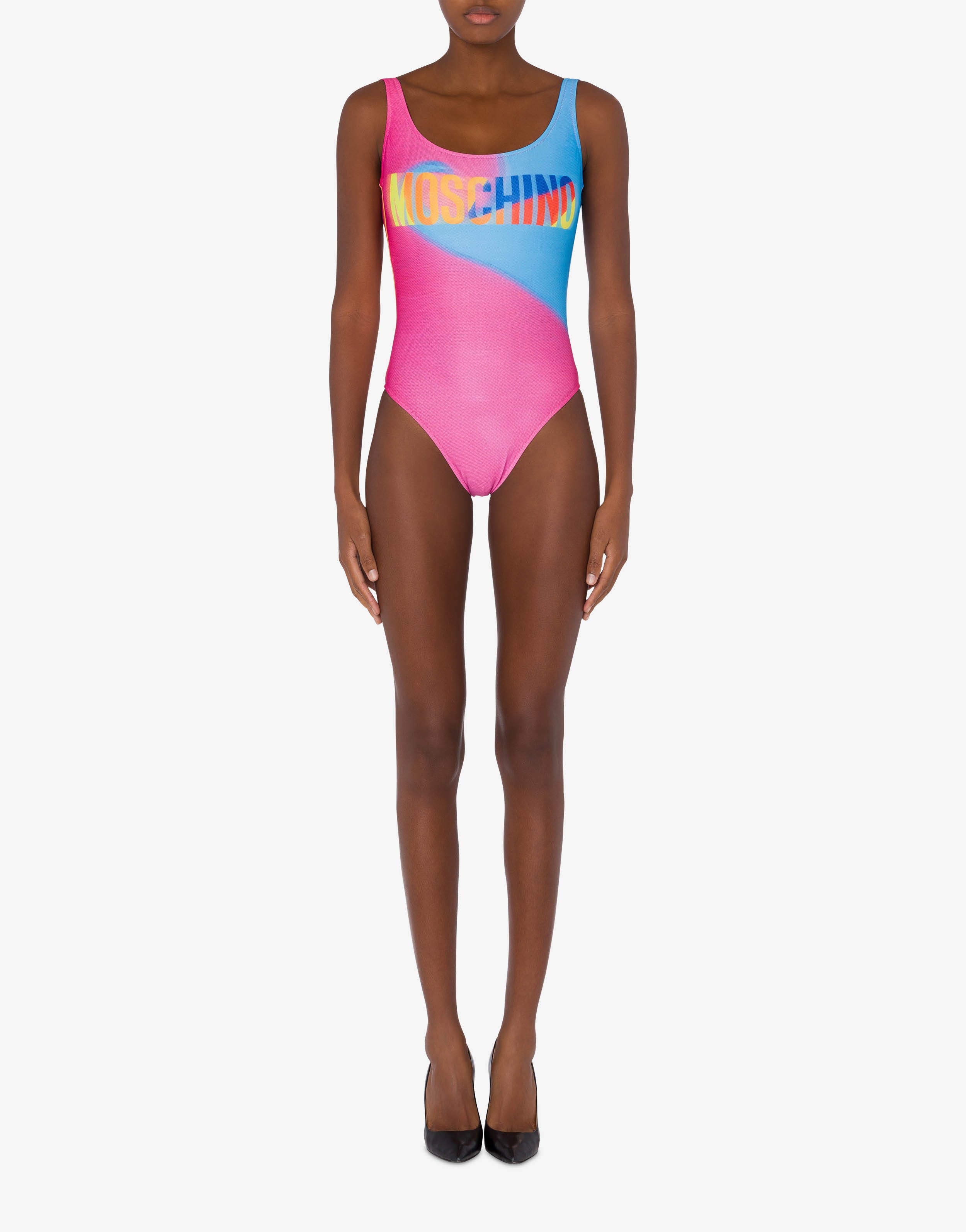 PROJECTION PRINT ONE-PIECE SWIMSUIT - 2