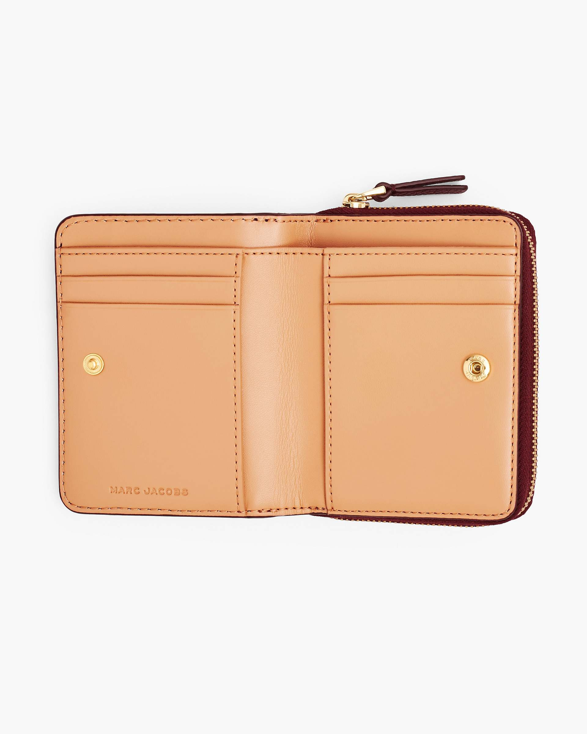 THE LEATHER MINI COMPACT WALLET - 2