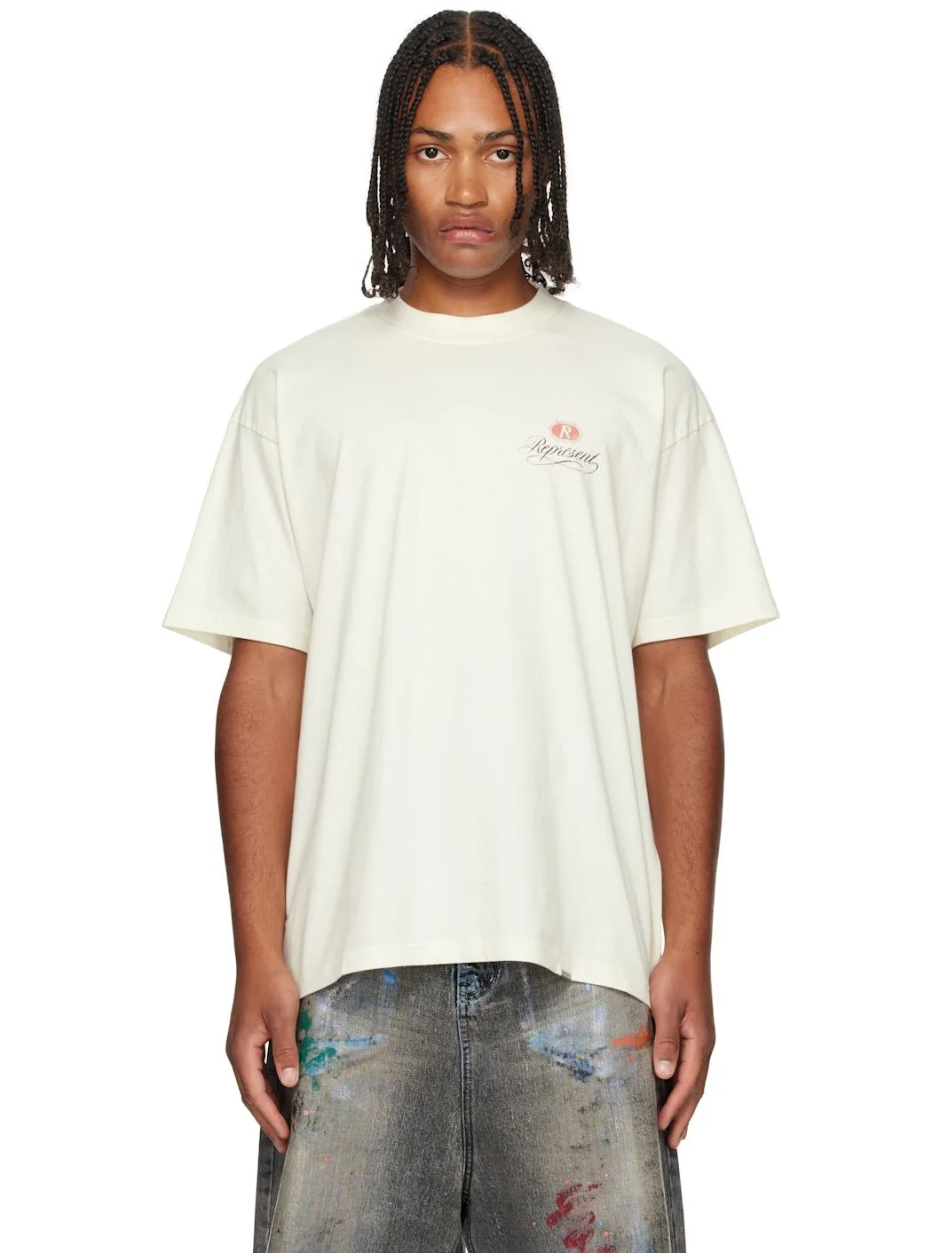 Off-White Grand Vintage Hand Drawn T-shirt - 1