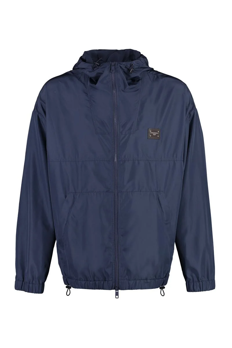 DOLCE & GABBANA NYLON WINDBREAKER-JACKET - 1
