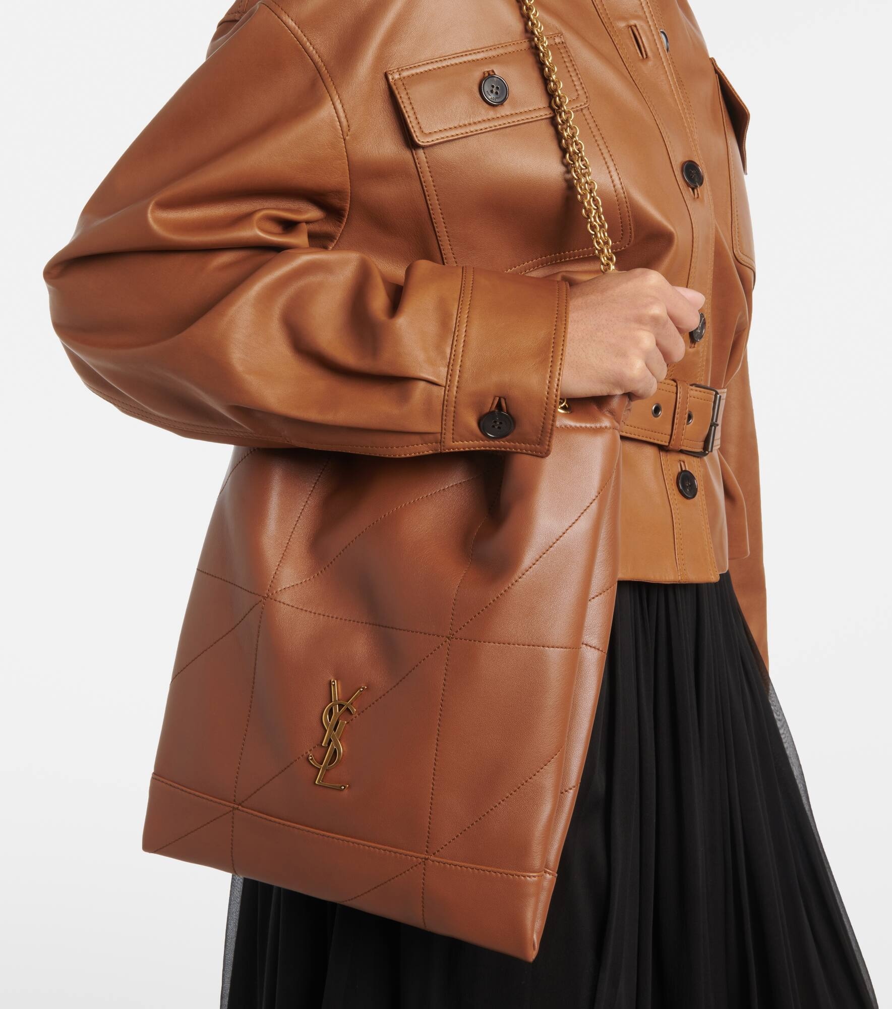 Jamie Pochon leather tote bag - 2
