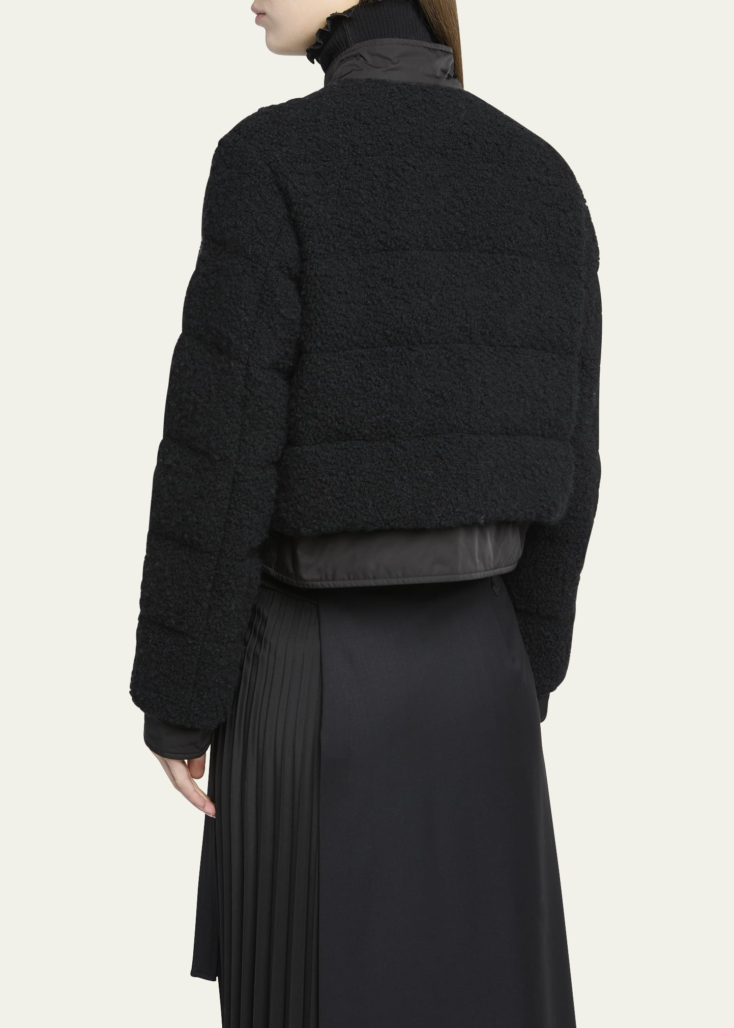 Blandy Tweed Short Down Jacket - 3