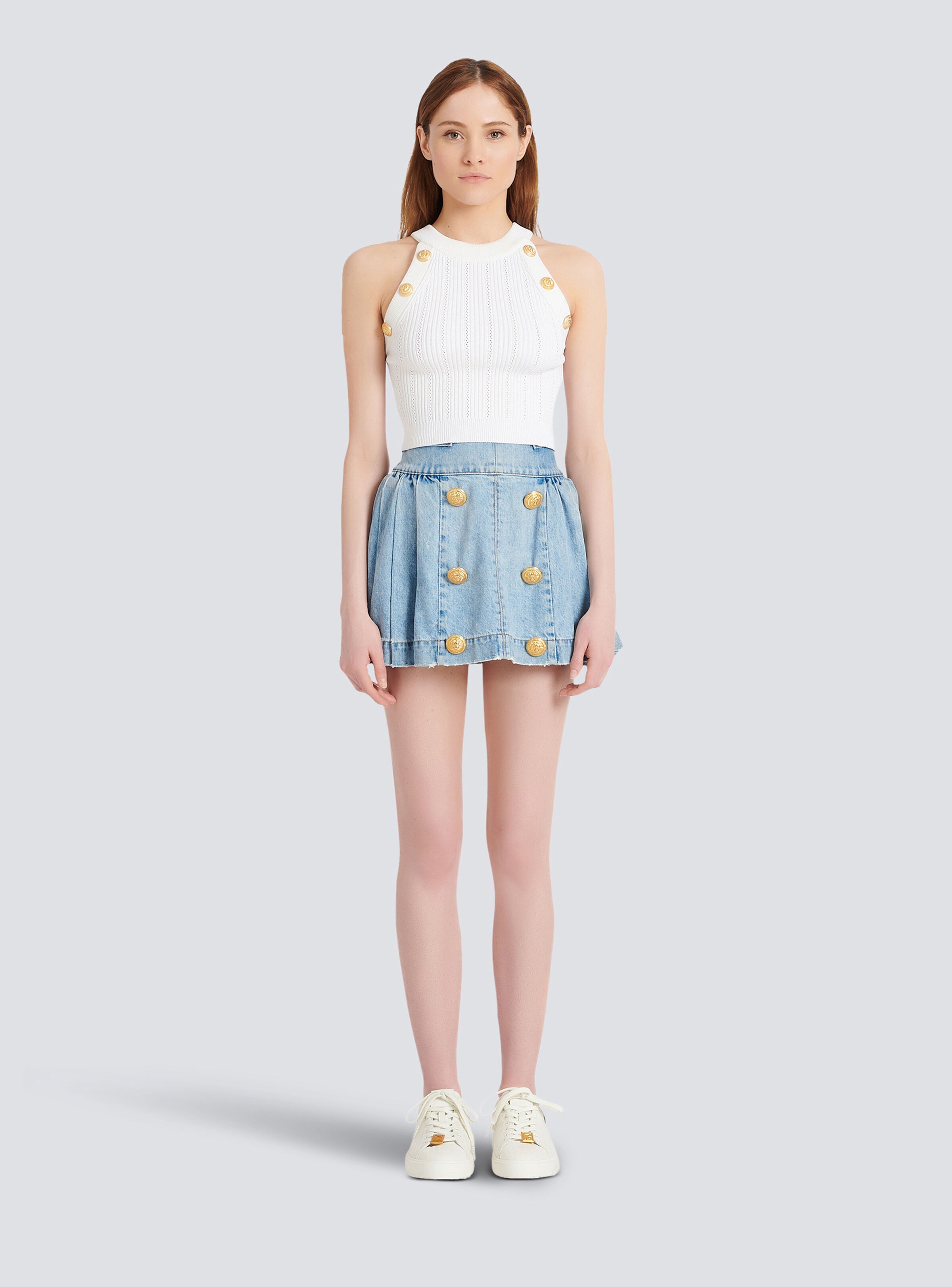 Knit crop top - 3
