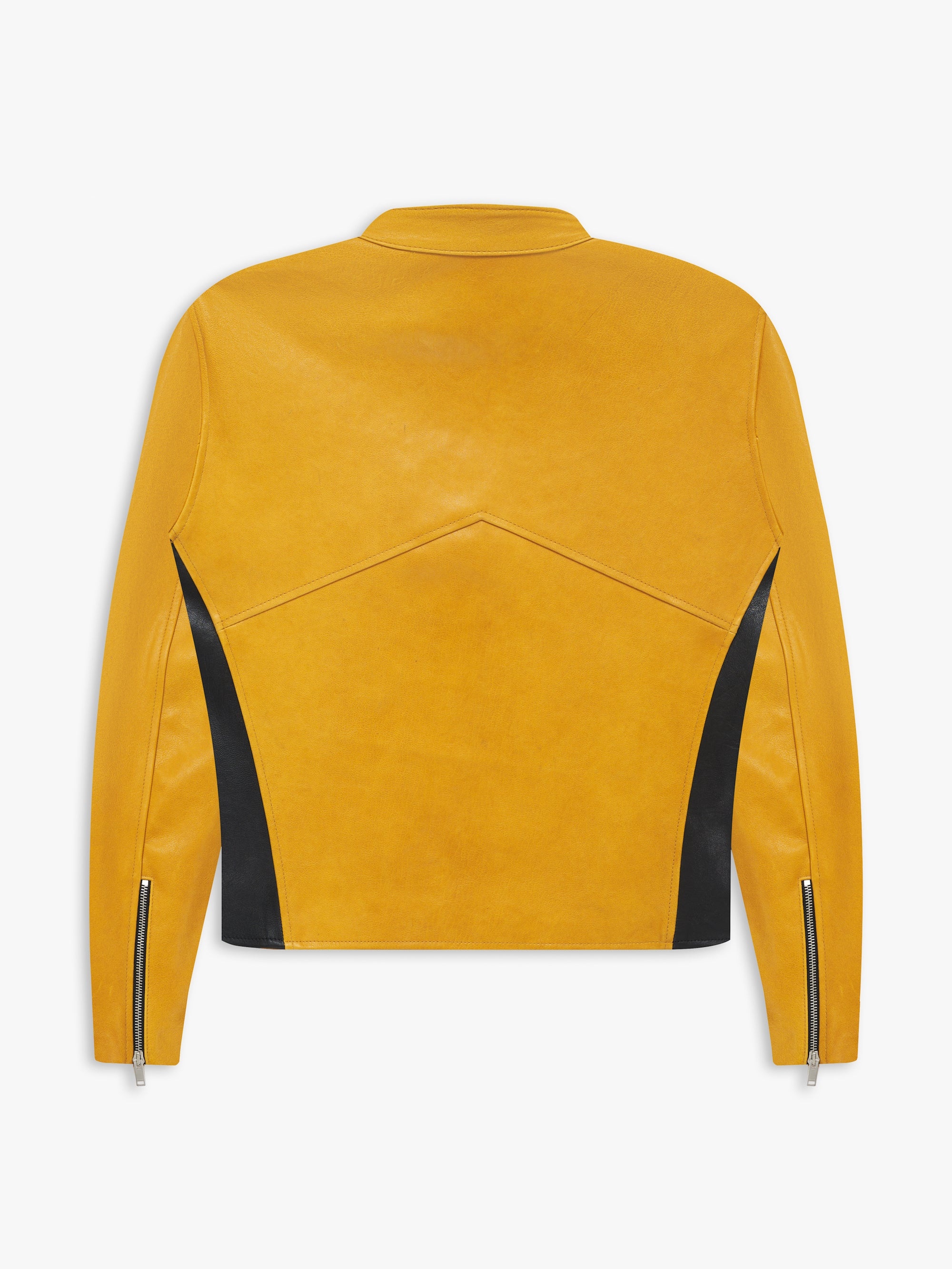 LEATHER RACING JACKET - 2