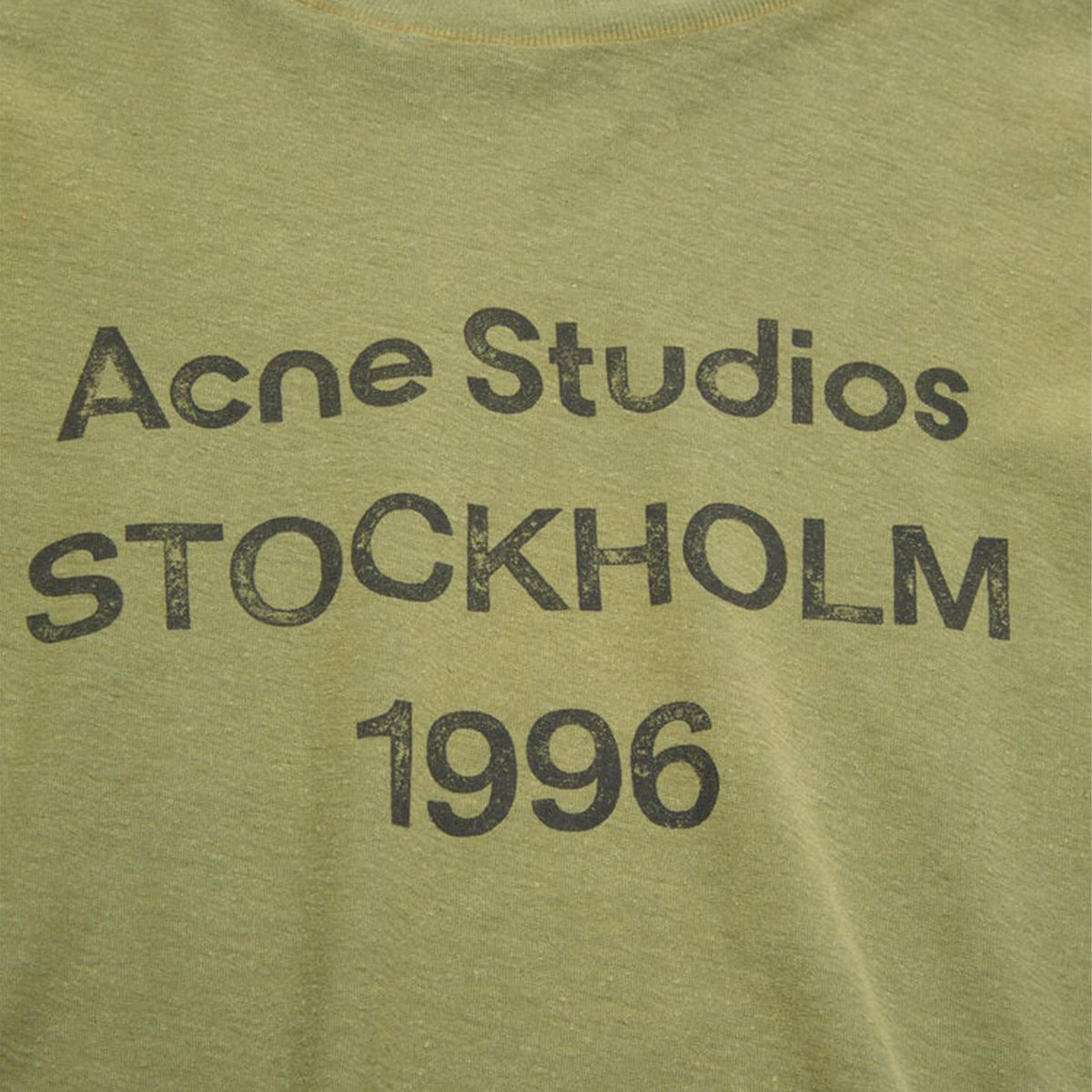 LOGO 1996 LONG SLEEVE T-SHIRT (OLIVE GREEN) - 2