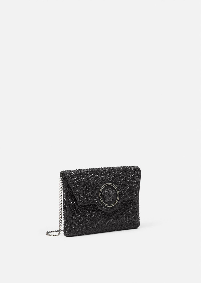 VERSACE Crystal La Medusa Envelope Clutch outlook