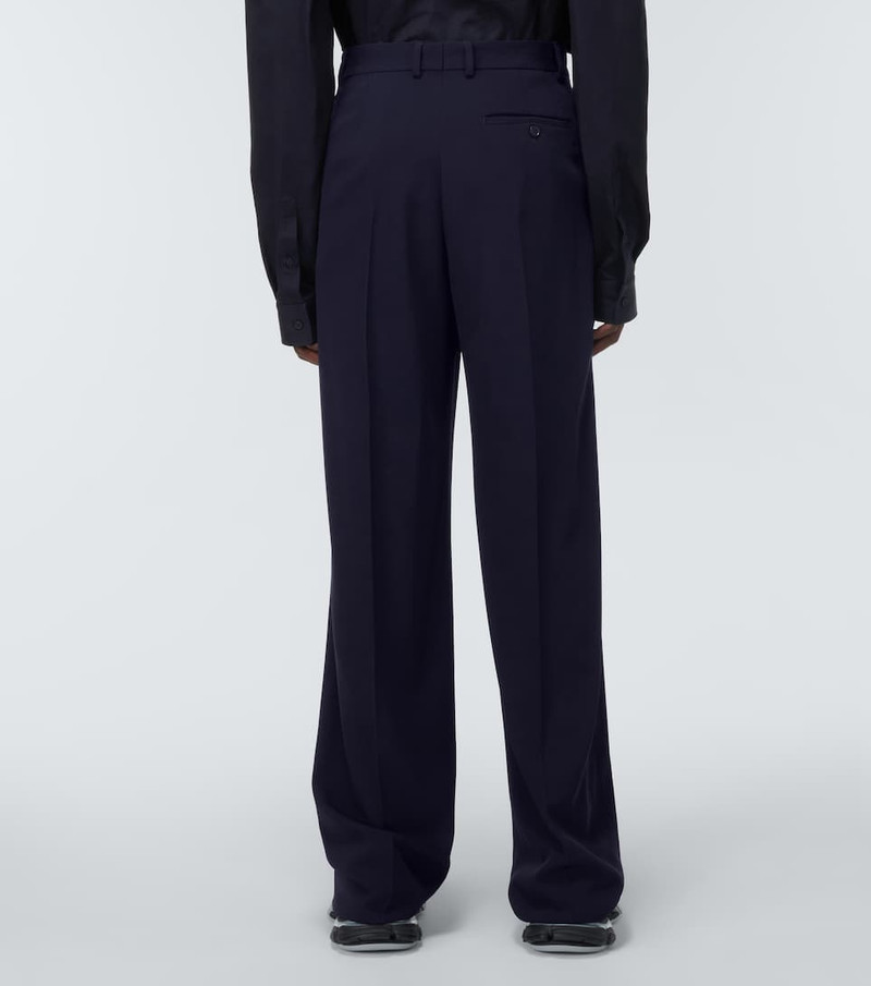 Mid-rise wool pants 4