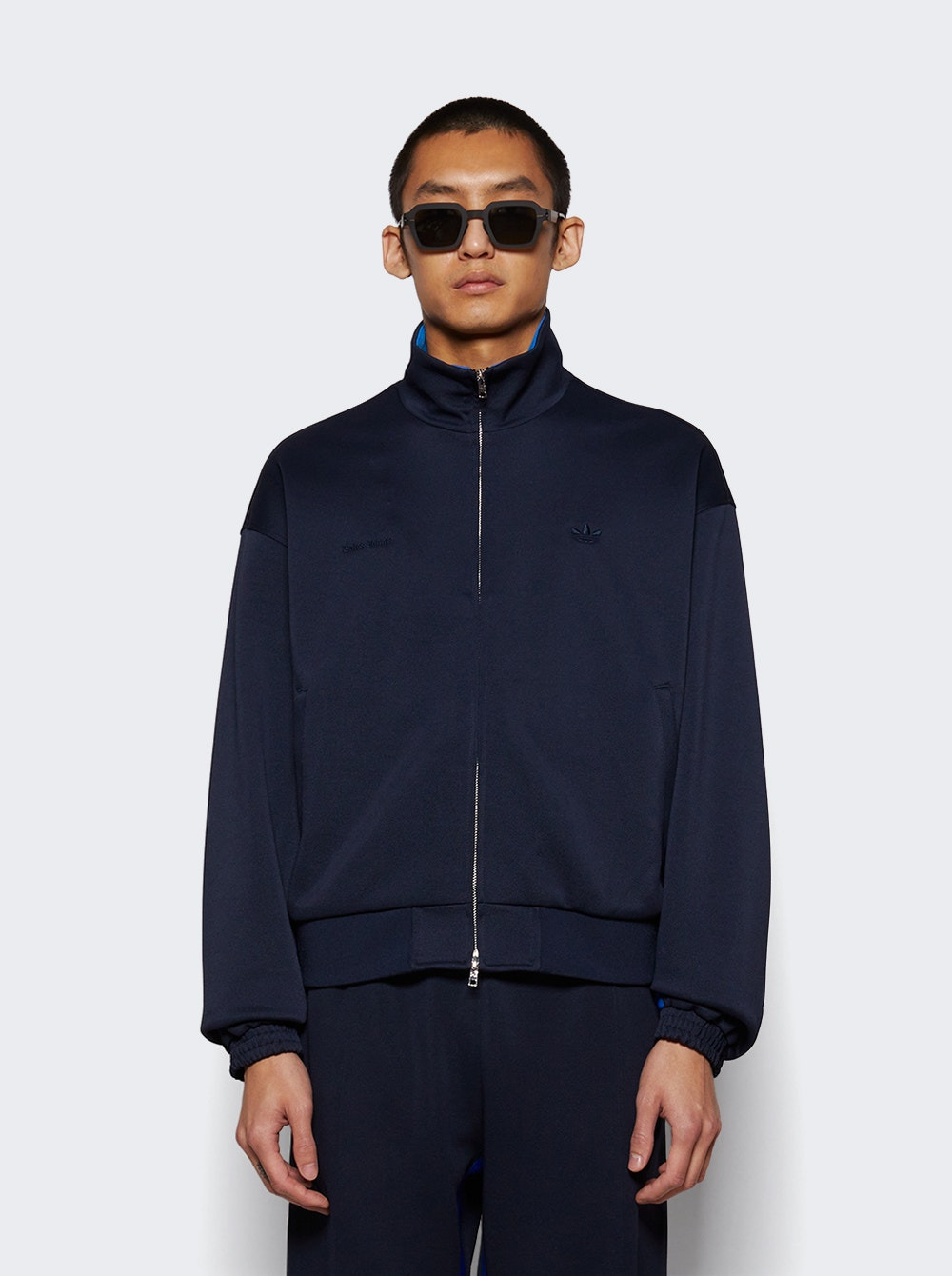 X Wales Bonner Pique Track Top Night Navy - 2