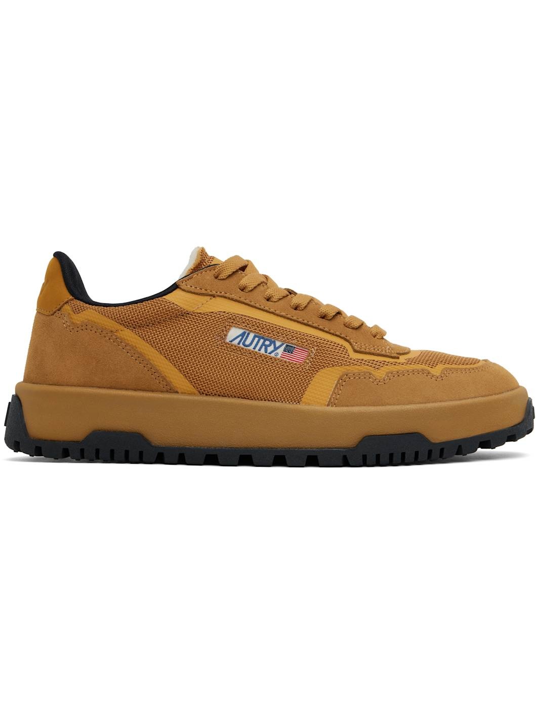 Tan Wildpace Low Sneakers - 1