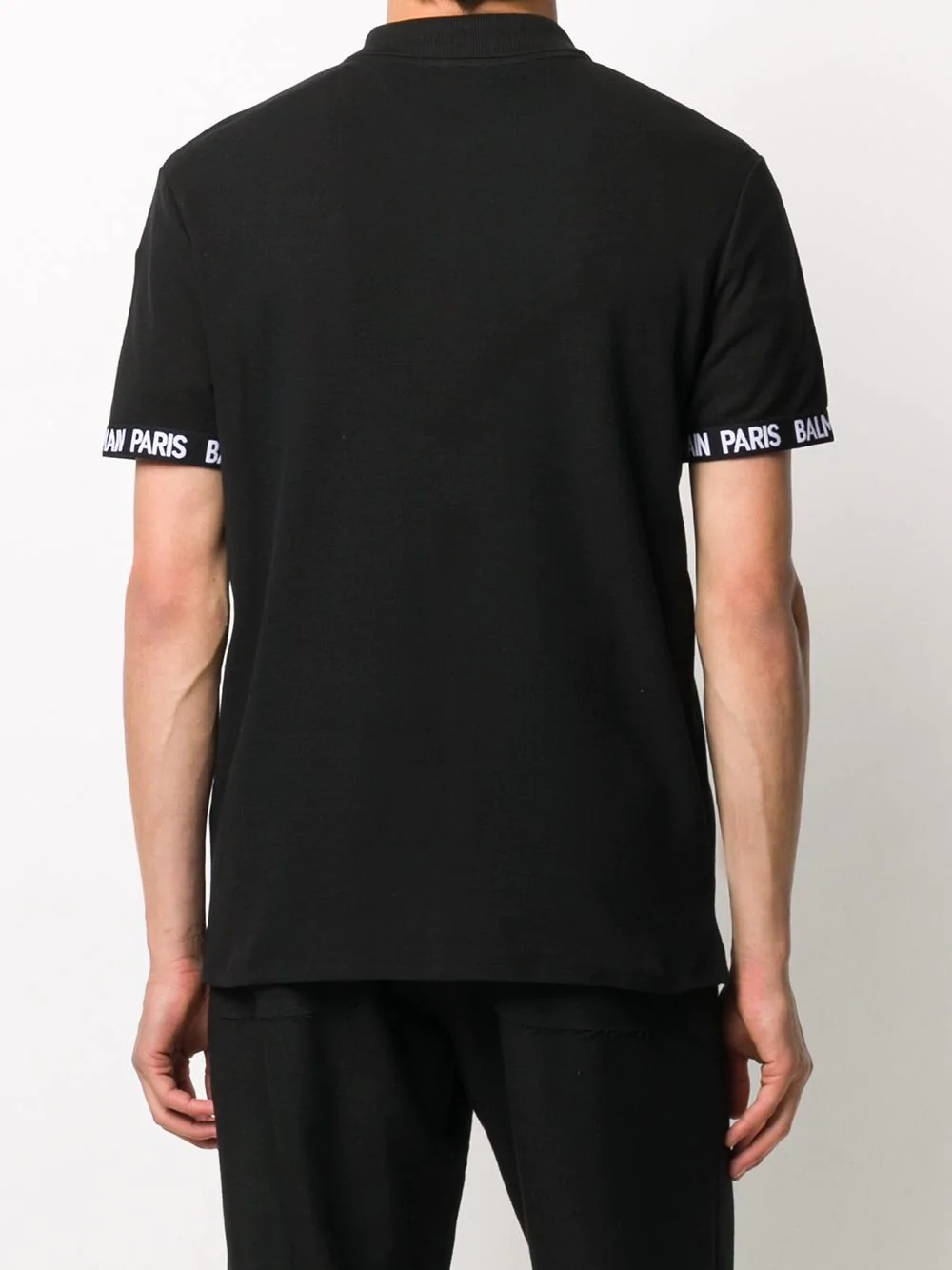 logo-print polo shirt - 4