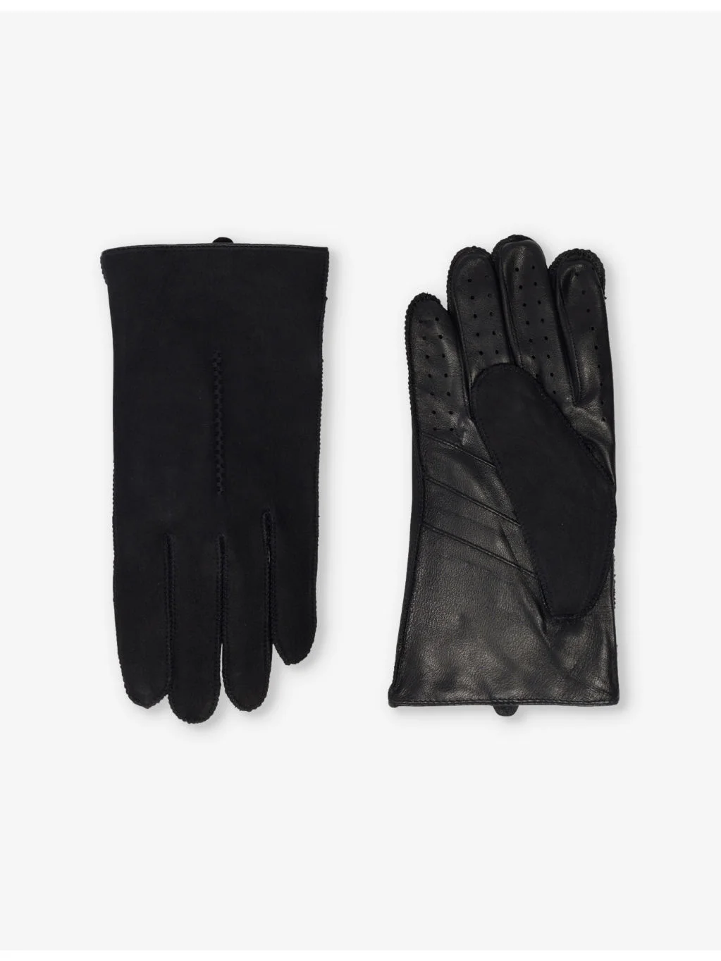 Touchscreen suede gloves - 1