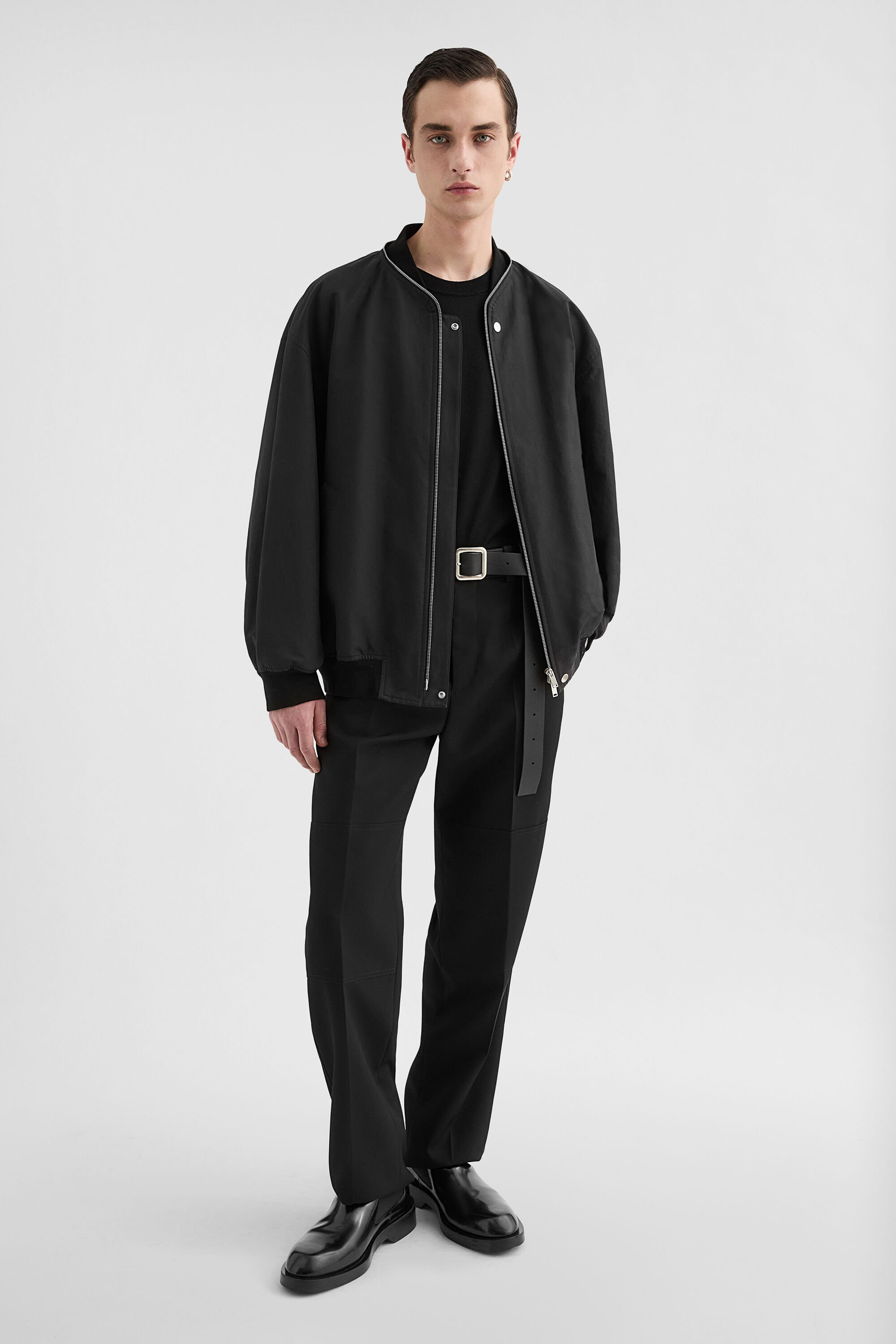 Lightweight Cotton Bomber Jacket - 3