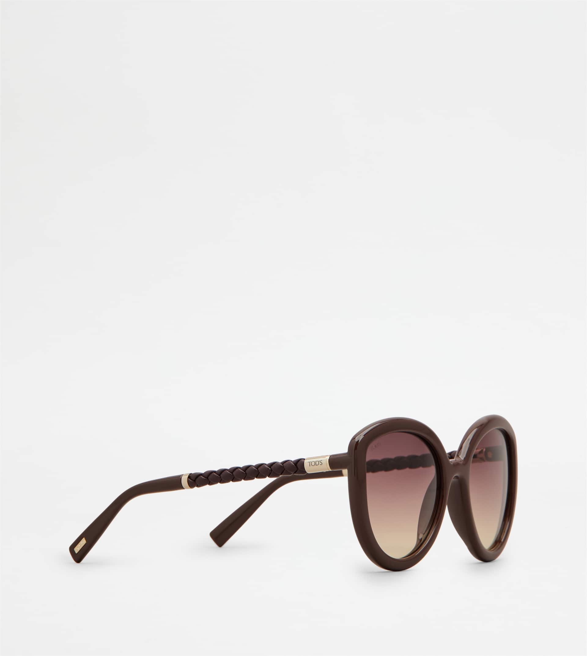 CAT-EYE SUNGLASSES - BURGUNDY - 3