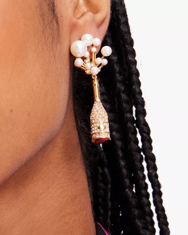 kate spade Cheers To That Drop Earrings outlook