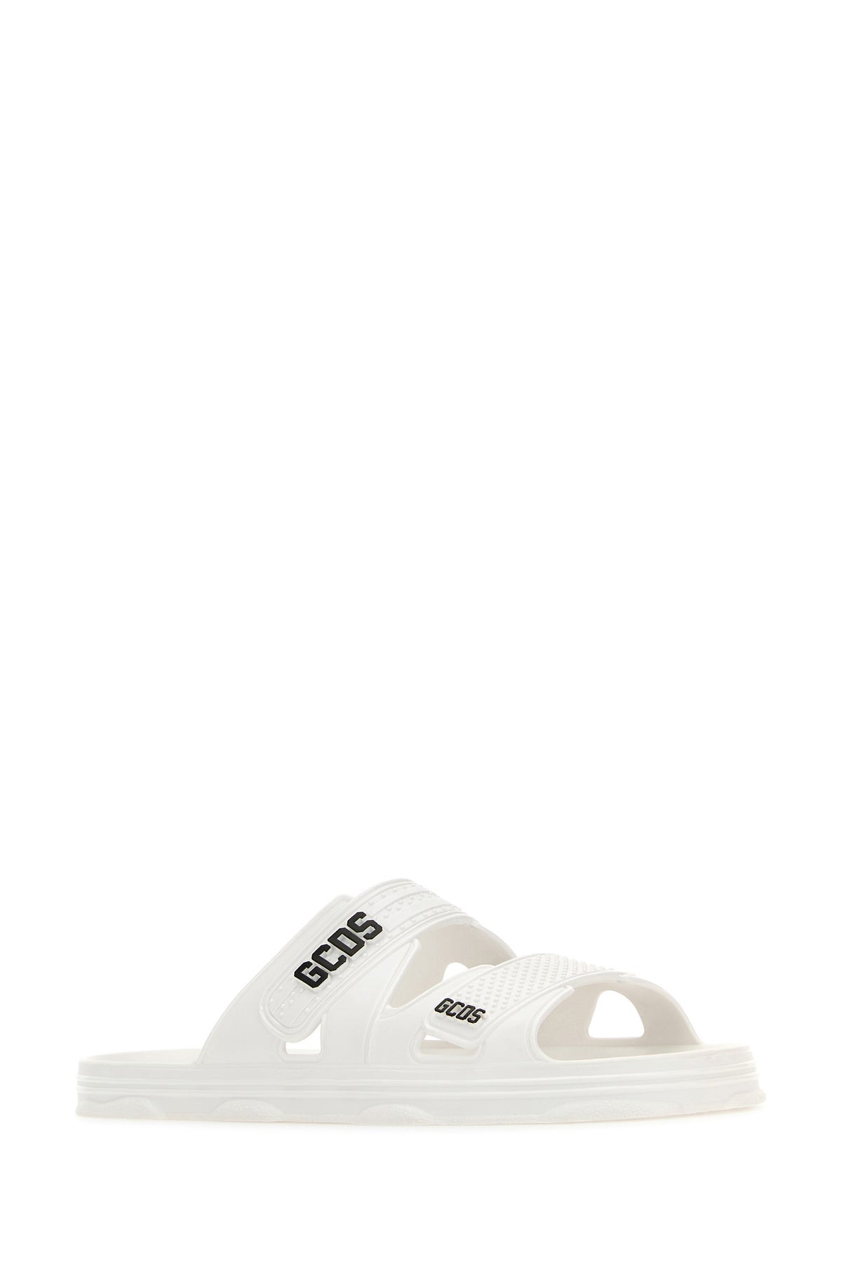 White rubber GCDS slippers - 2