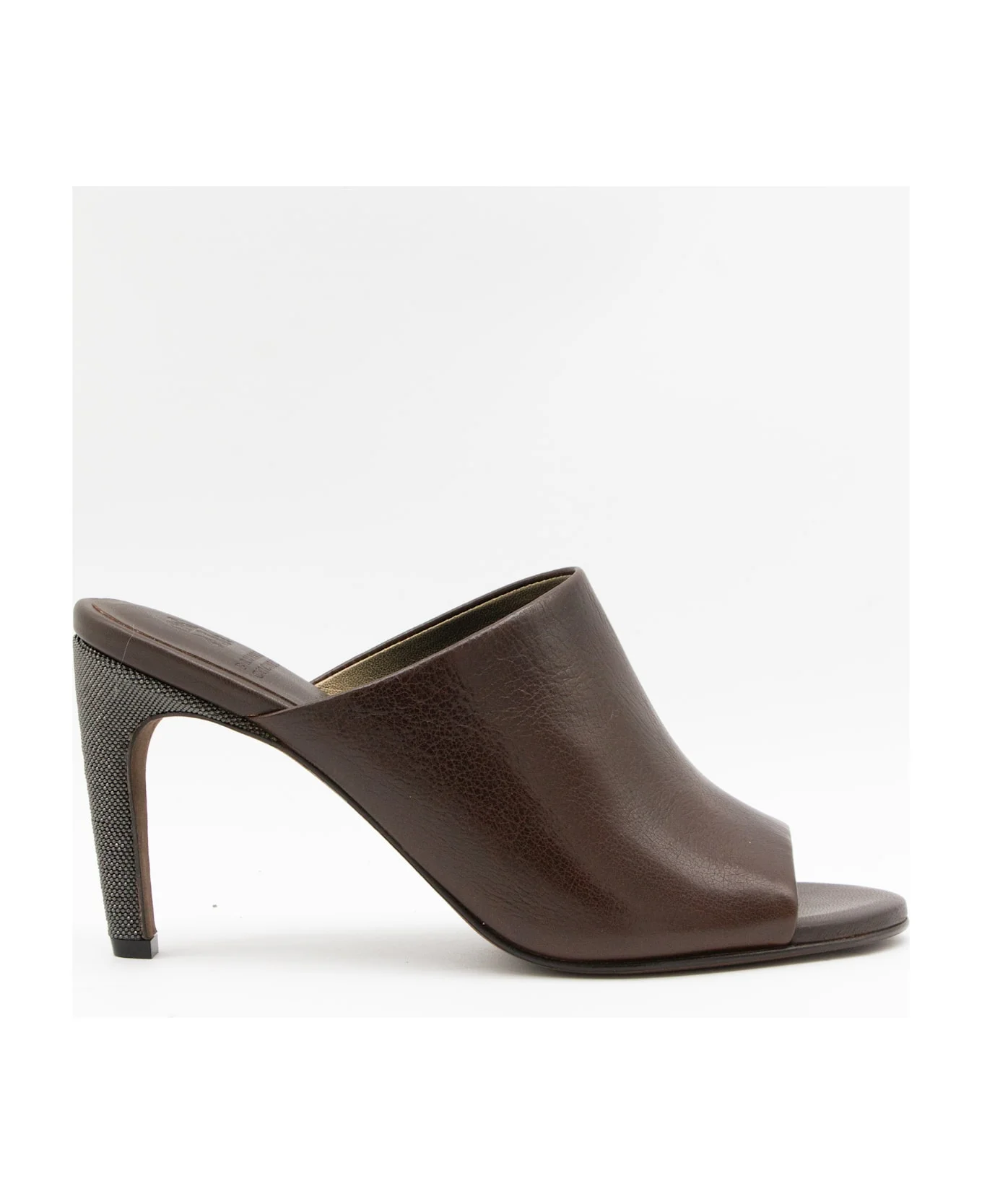 Brown Leather Pumps - 1