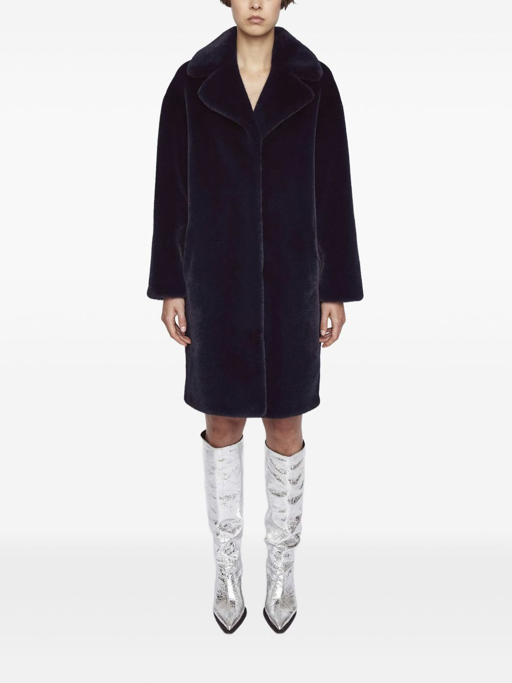 Camille Cocoon faux-fur coat - 2