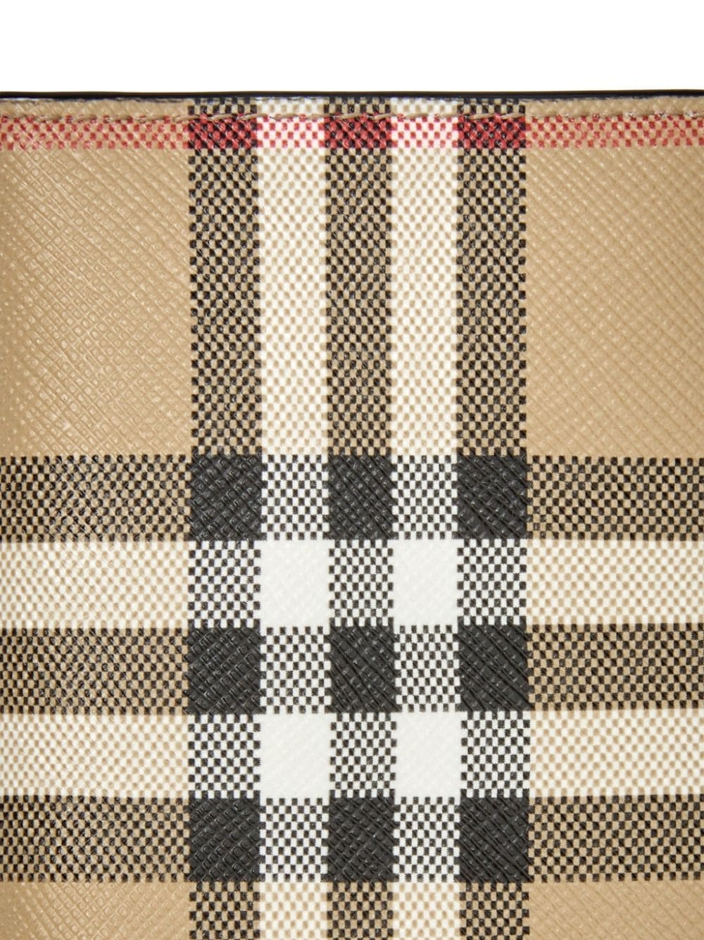 Vintage Check leather wallet - 4
