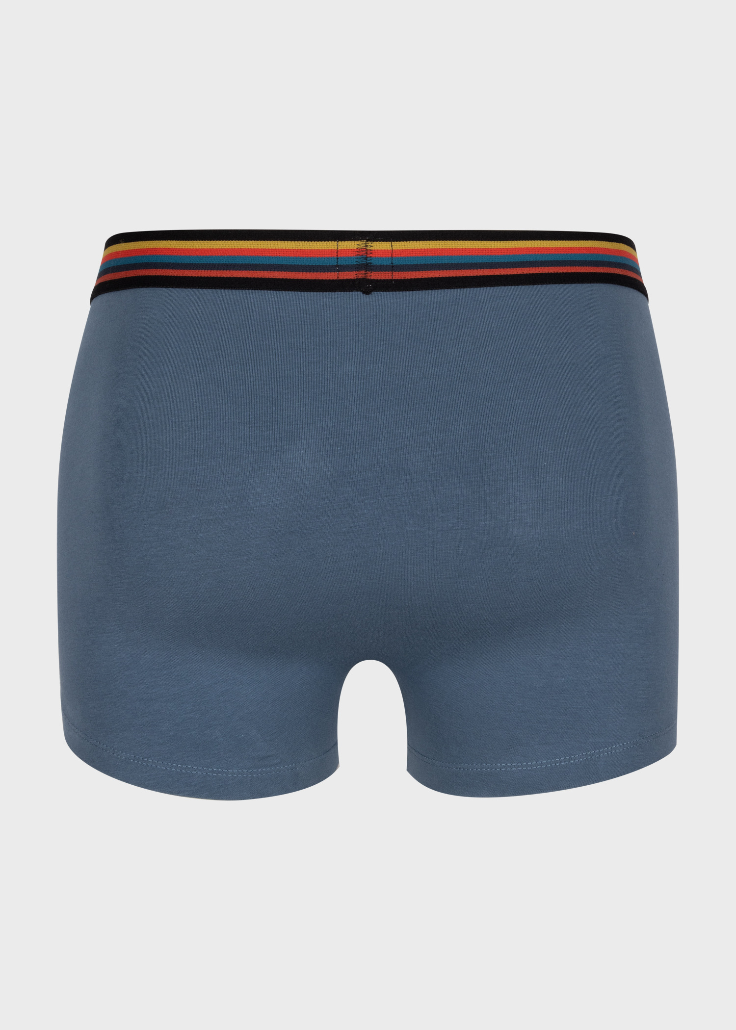 Blue Mixed Low-Rise 'Artist Stripe' Boxer Briefs Three Pack - 5