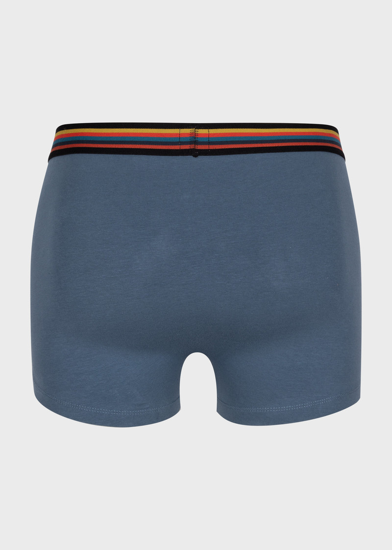 블루 혼합 낮은 상승 'Artist Stripe' Boxer Briefs 3 팩 5