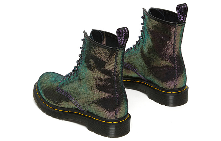 (WMNS) Dr.Martens 1460 Disco Iridescent Suede Lace Up Boots 'Purple' 26958519 - 3