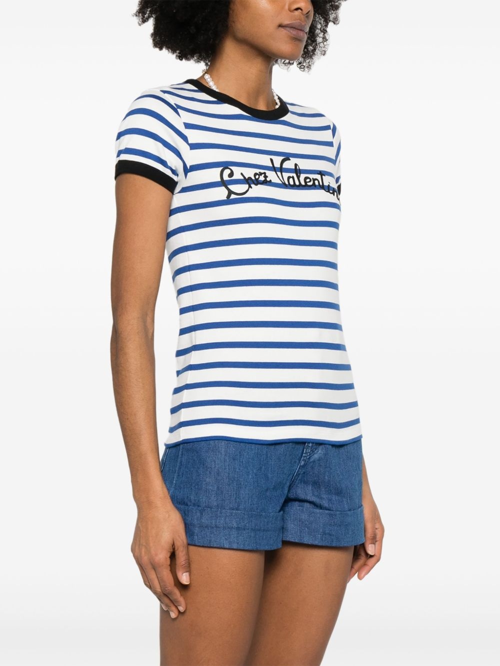 striped T-shirt - 3