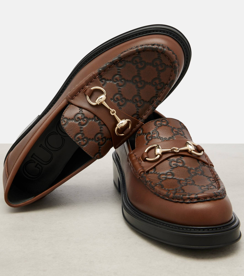 Horsebit leather loafers 5