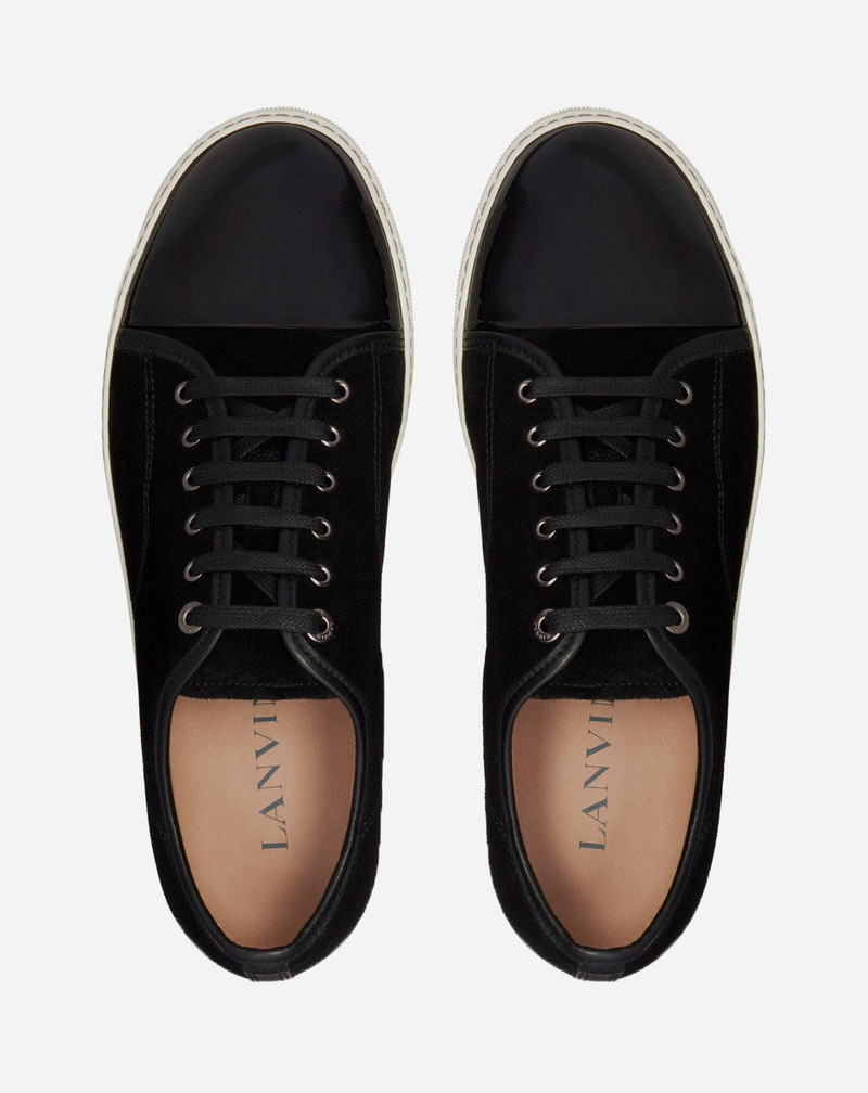 DBB1 SUEDE AND PATENT LEATHER SNEAKERS 5