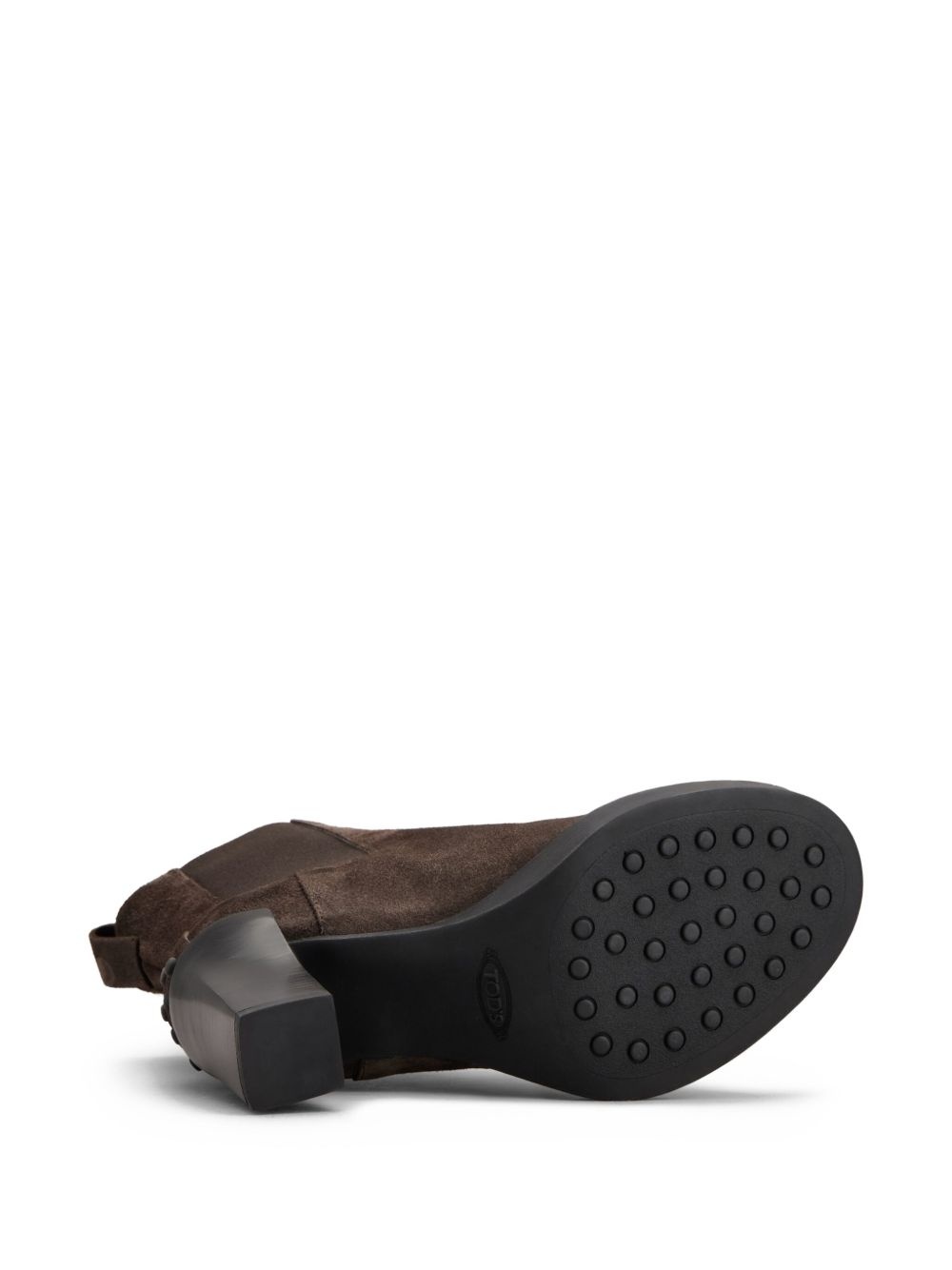 80mm suede Chelsea boots - 4