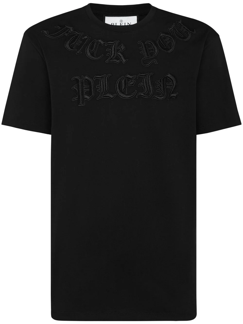 Gothic logo-patch T-shirt - 1