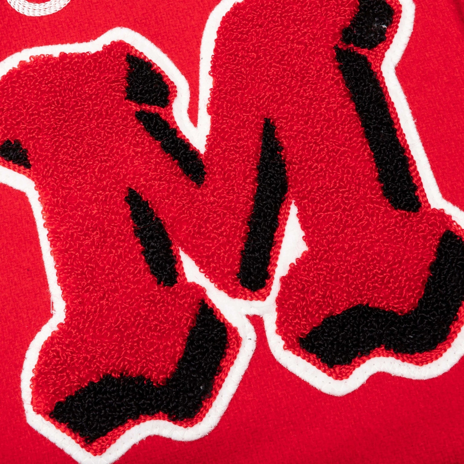 SAINT MICHAEL DEVIL VARSITY JACKET - RED - 3